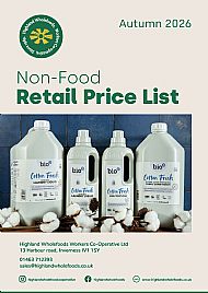 non-food pricelist autumn 2026